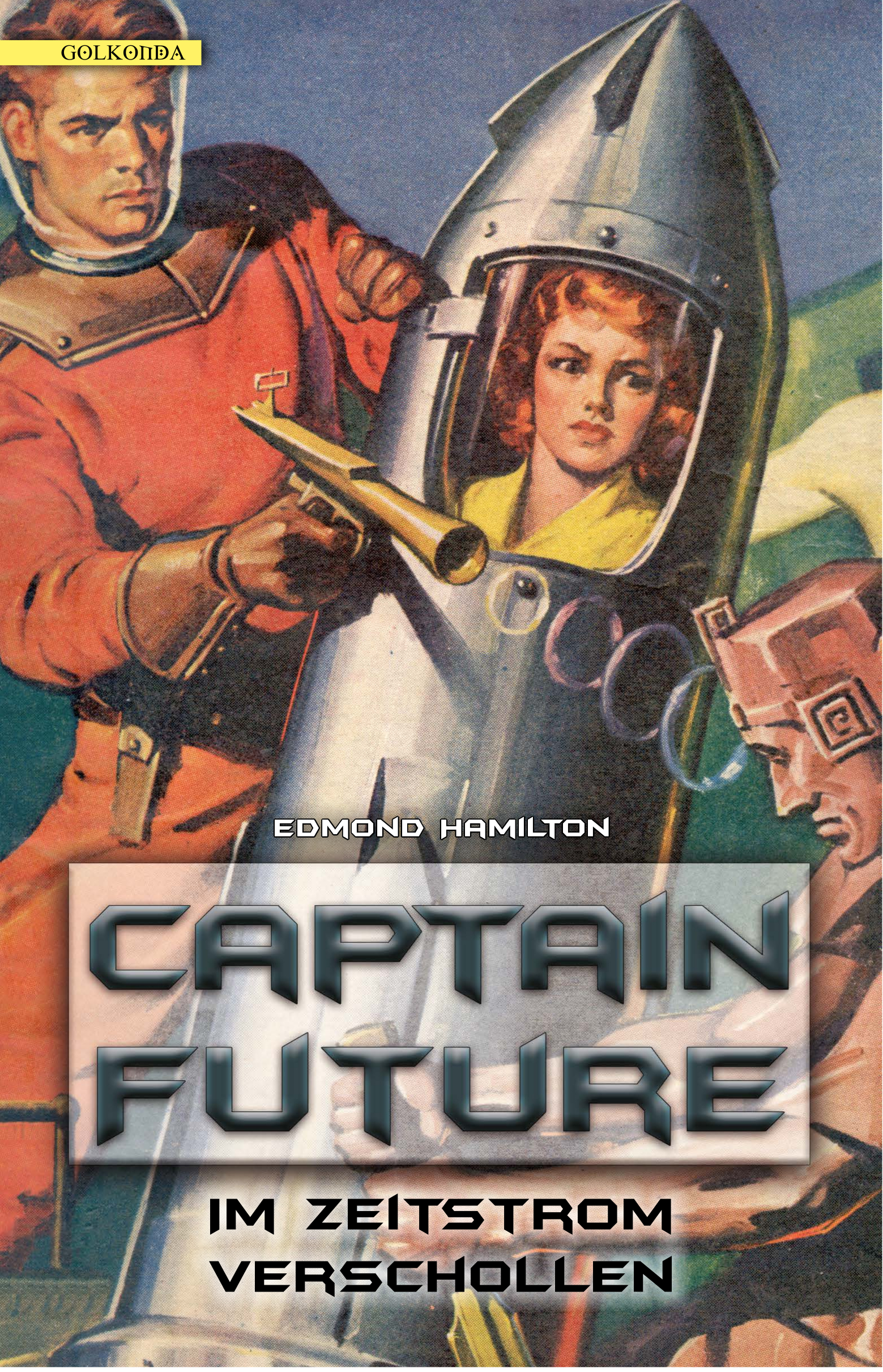 "Im Zeitstrom verschollen" ist der 8. Band von Edmond Hamiltons Captain-Future-Reihe